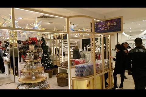 Selfridges Christmas shop 1